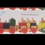 Danny Home Wooden Stacking Train Toy