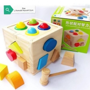Shape Matching And Hitting Cube