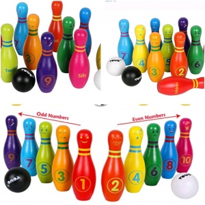Wooden Skittles