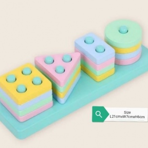 Pastel Geo Plate