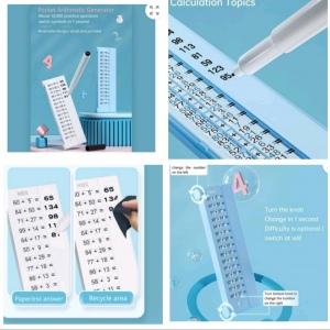 Mental Math Wipeable Board