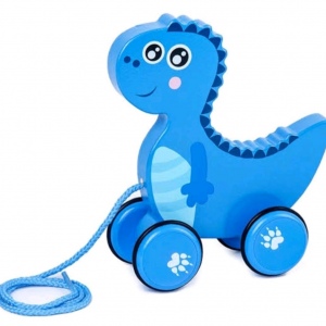 Dino And Giraffe Pull Toy