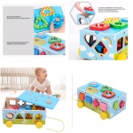 Shape Fitting Box With Pull Toy