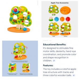 Apple Tree Marble Run