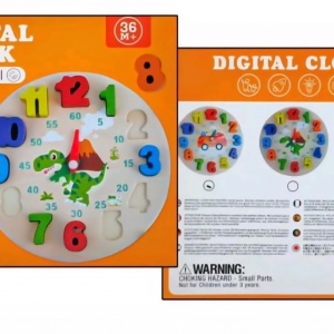 Digital Clock (Animal Pics May Differ)